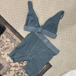 Women's Blue Intimates Set SKIMS